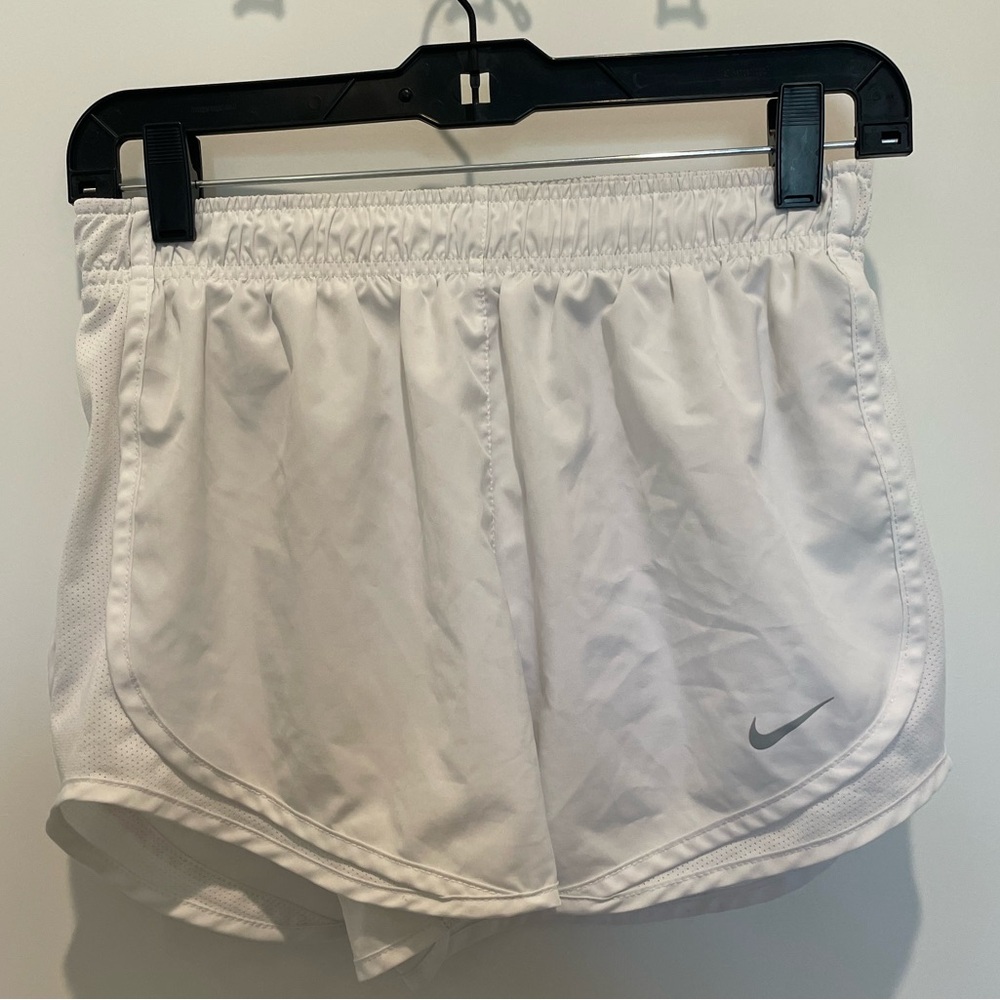 Nike Women's Dri-Fit White Shorts